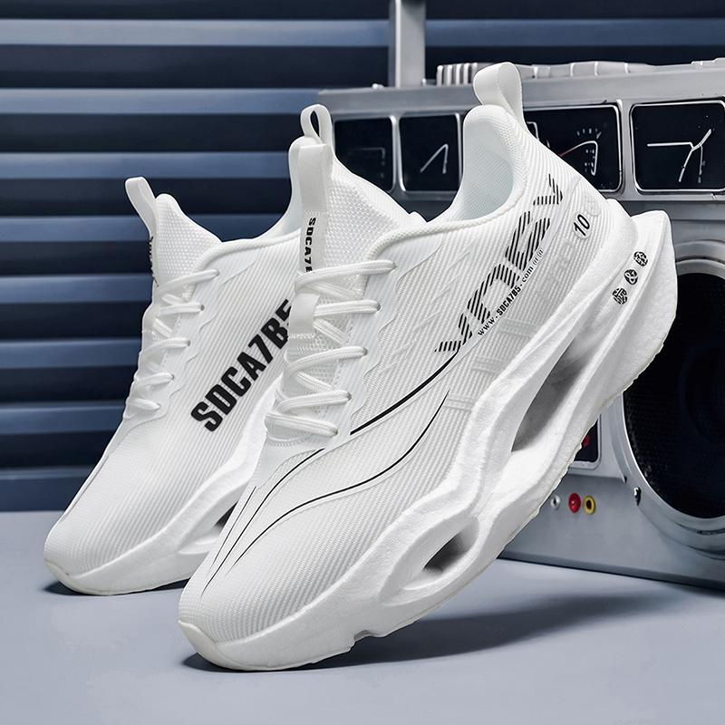 Men's Running Shoes - Carbon Plate Technology, Lightweight Cushioning Sneakers, Non-Slip Gym Training Shoes,