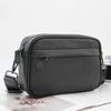 Fashionable Fashion Brand Men's Casual Horizontal Shoulder Bag Korean Leather Crossbody Small Square Backpack