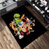 Monster Friends Carpet Office Decorative Carpet For Living Room Bedroom Door Mat Floor Rug Computer Chair Area Rug Perfect Holiday Gift