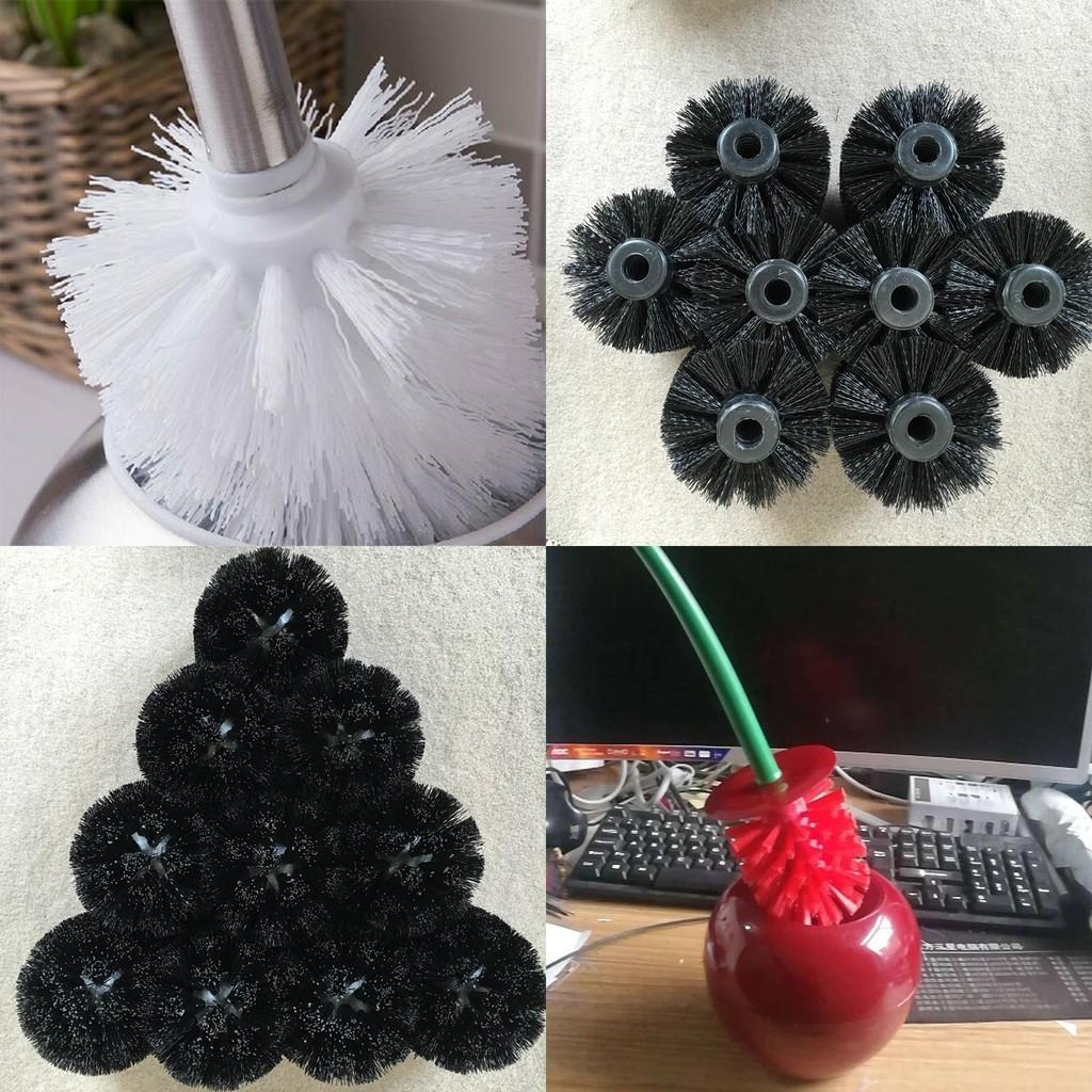 High-quality Plastic Toilet Brush Head Cherry Toilet Brush Replacement Head For Effective Cleaning