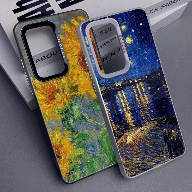 Van Gogh Oil Painting Aesthetics Soft Phone Case for Samsung A17 A16 A15 A14 A13 A57 A56 A55 A54 A53 A37 A36 A35 A34 A33 A26 A25