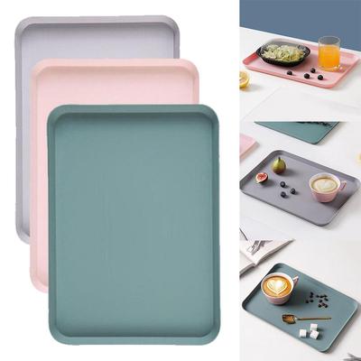 Stable Environmentally Dining Bar Heat-Resistant Trays Dinner Plate