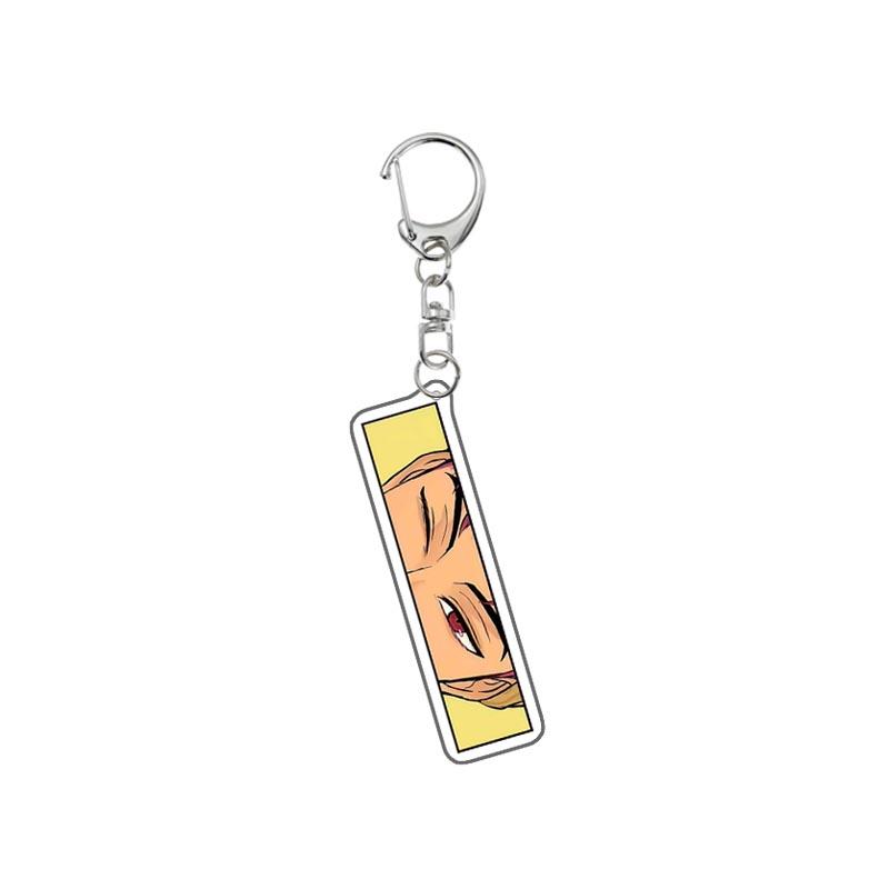 Demon Hunters Huntrix Kpop Saja Boys Acrylic Keychains Jewelry Rumi Zoey Jinu Mira Acrylic Pendant Keyring Decoration Fans Gifts