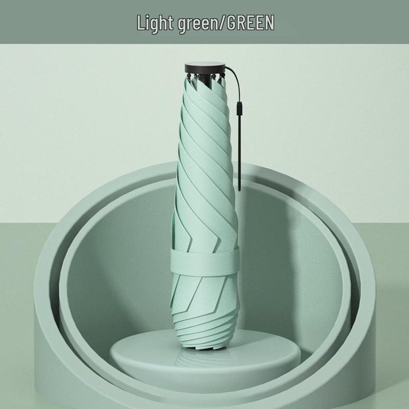 69g Ultra-Light Carbon Fiber Folding Umbrella - Sunshade and Sunscreen, Portable and Compact, Japanese Design.