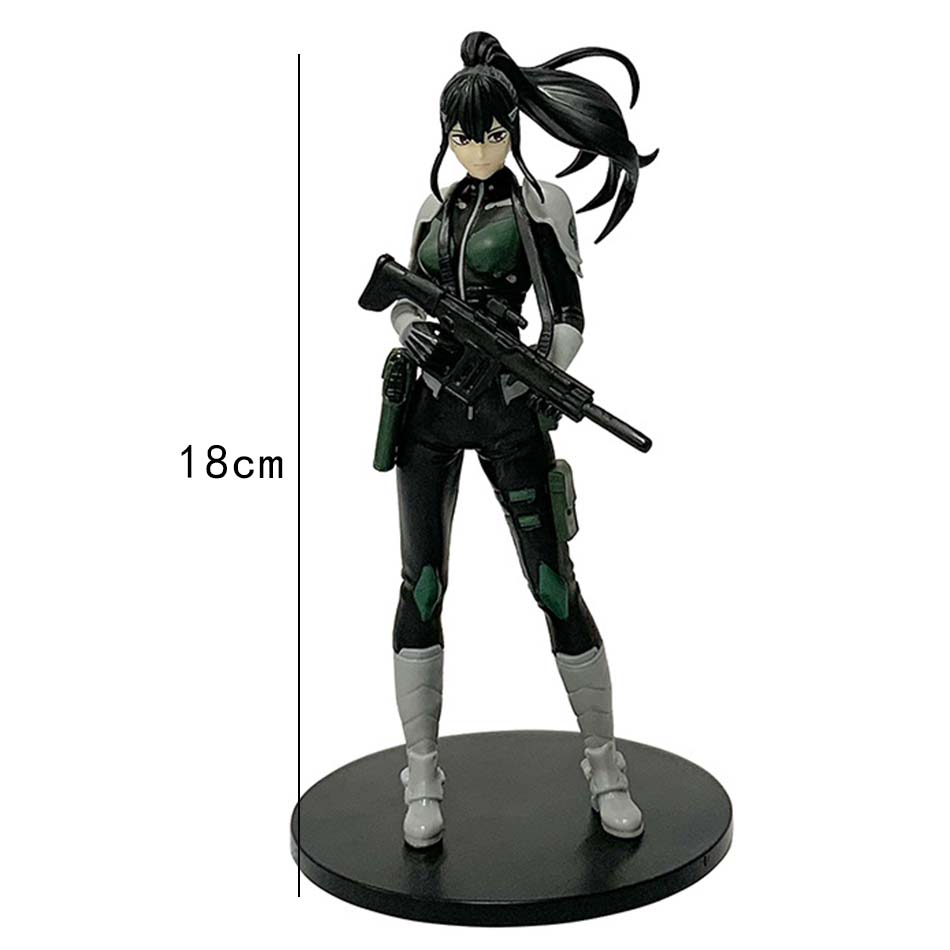 sold Anime Figurine Kaiju No. 8 Soshiro Hoshina Kikoru Shinomiya Action Model Pvc Toy Collection Desktop Accessories Gift