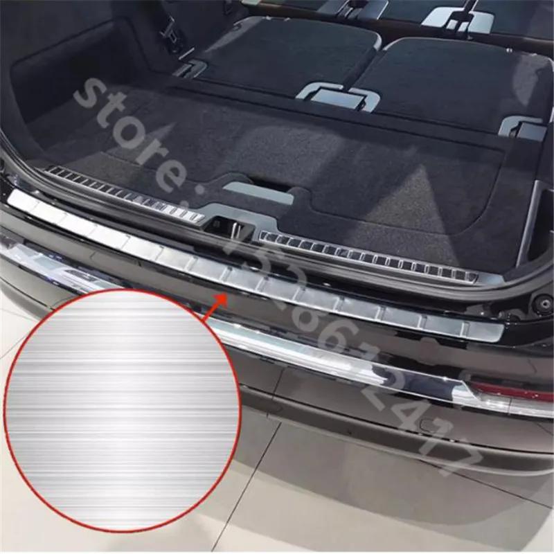 Car Accessories For Volvo XC90 2015 2016 2017 -2024 Stainless Steel rear bumper protector Rear Bumper Protector Sill Trunk Trim