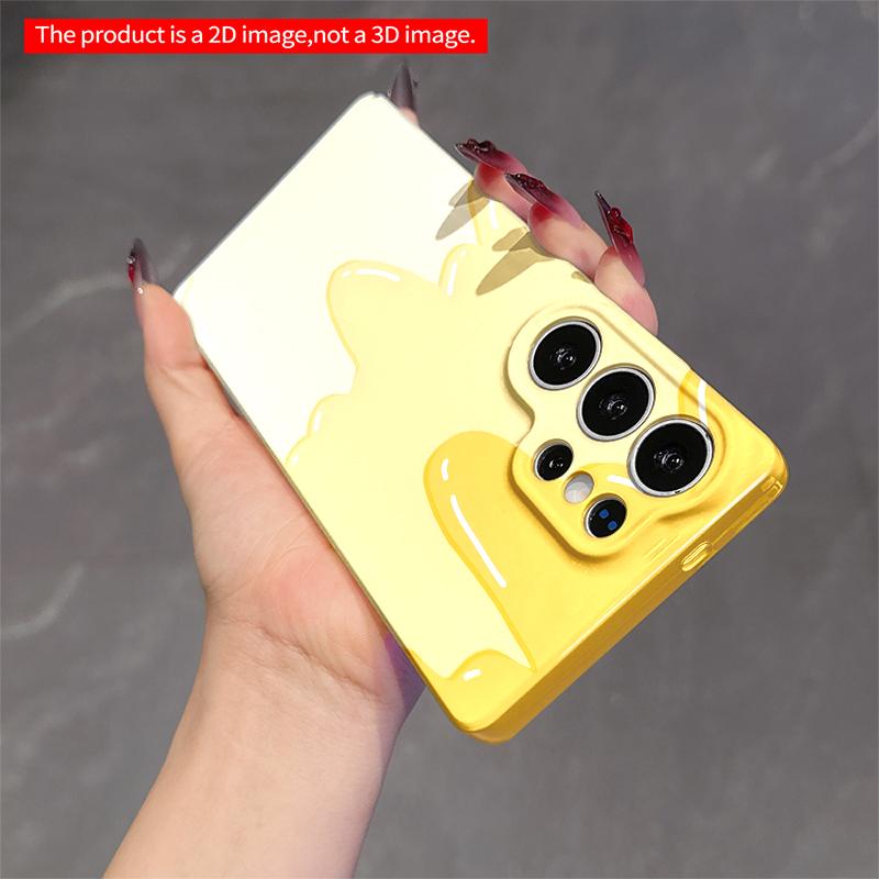 2DFlat Samsung phone case Sweet Honey Drip Design Applicable to Galaxy S23 S24 S25ULTRA S26 A12 A14 A15 A16 A54 A55