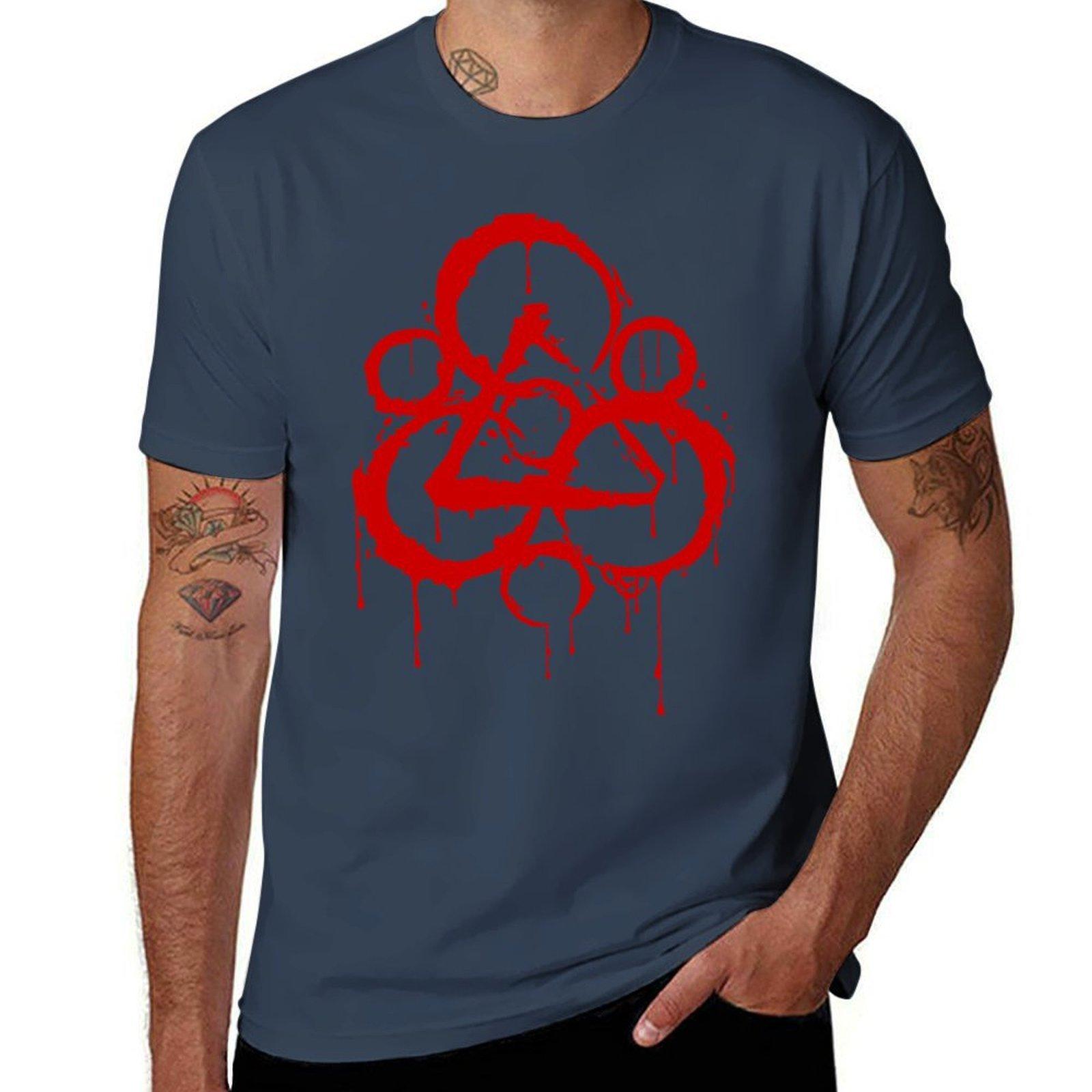 Bloody keywork TShirt Retro Graphic Print TShirt S