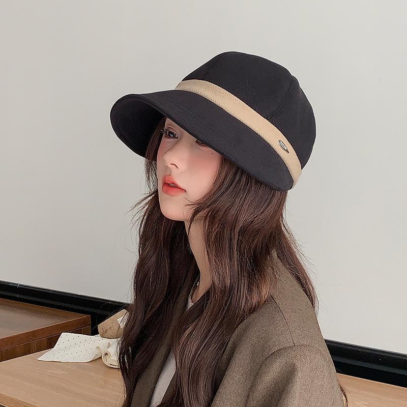 Hat Women'S Spring Summer Uv Protection Sun Hat Big Brim Face Cover Quick Drying Peaked Hat Cycling Sun Protection Sun Hat