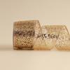 Gold Christmas Ribbons Imitation Hemp Material Bows Craft Decoration  Christmas Decorations