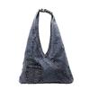 Women's Denim Tote Bag Fashiable Oversized Shoulder Bag Casual Everyday Canvas Style Handbag