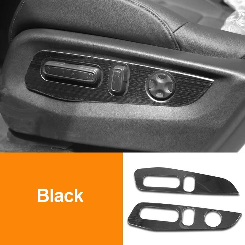 Car Seat Adjust Button Cover Panel Stainless Steel Trim For Honda CR-V crv 2017 2018 Accessories Styling