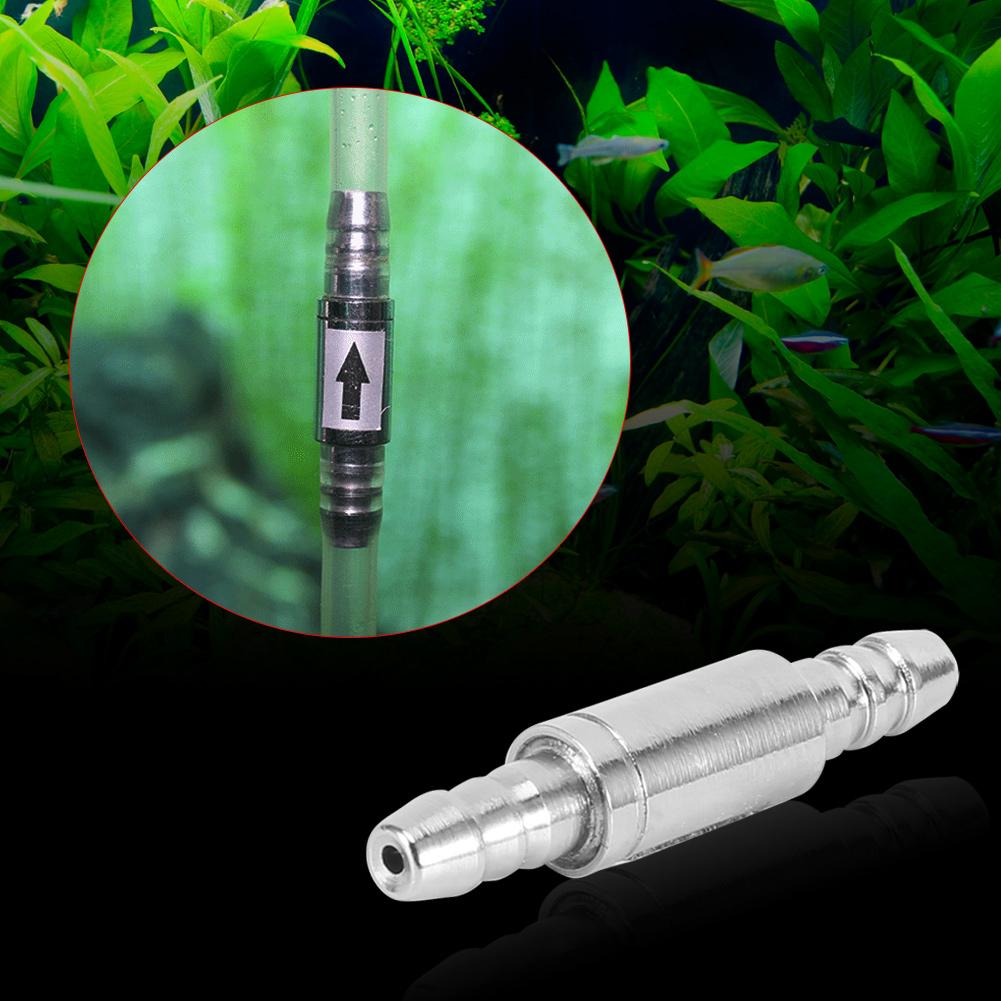 Edelstahl CO2 Weg Überprüfen Ventil Für Aquarium Co2 System Aquarium CO2 Diffusor und P