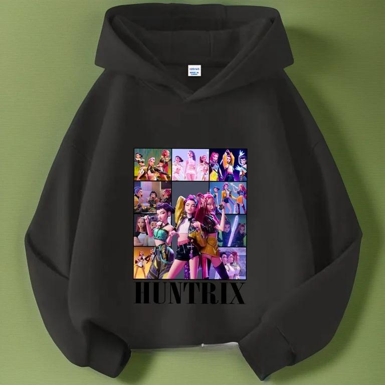 Kinder Hoodie Manga Kpop Dämonenjäger Kinder Sweatshirt Niedlicher Tiger Langarm Jungen Mädchen Lässige Kapuzenpullover