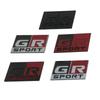 Compatible Toyota Modification Stickers: GR, MN Metal Badges, Rear Badges, and Yaris Supra Badges.