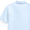 Polo Ralph Lauren Polo Shirt Ss24 Solid Color Small Pony Embroidery Straight Casual Short Sleeve Polo Kids Tops Work-Blue CWPOKNIYN820186-400