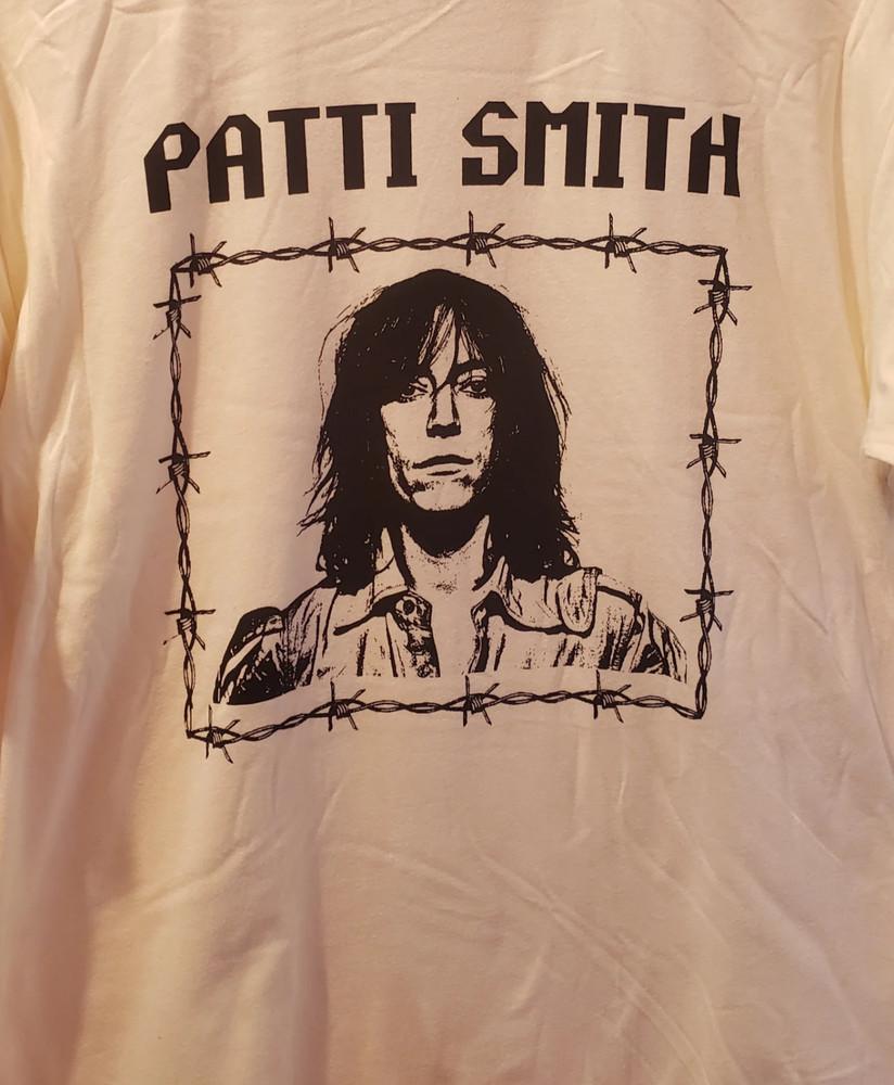 Vintage Patti Smith Cotton Shirt Unisex Concert S to 5XL SG223 Unisex T-Shirt XL