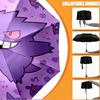 Gengar Print Umbrella Automatic Opening/ Closing - Portable Foldable Design - Daily Use for Travel/Outdoor - Gift for Birthday