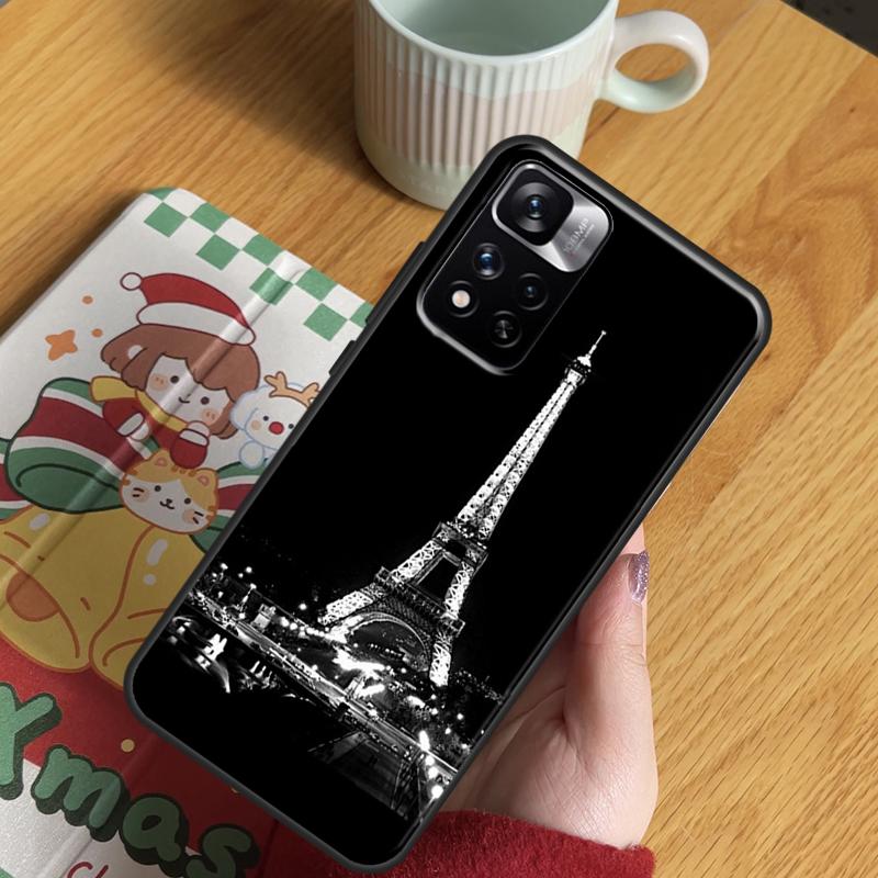 Paris Eiffel Tower Case For Xiaomi Redmi Note 14 13 12 11 10 9 15 Pro Plus Redmi 15C 13 10C 12C 13C 14C 15 Cover