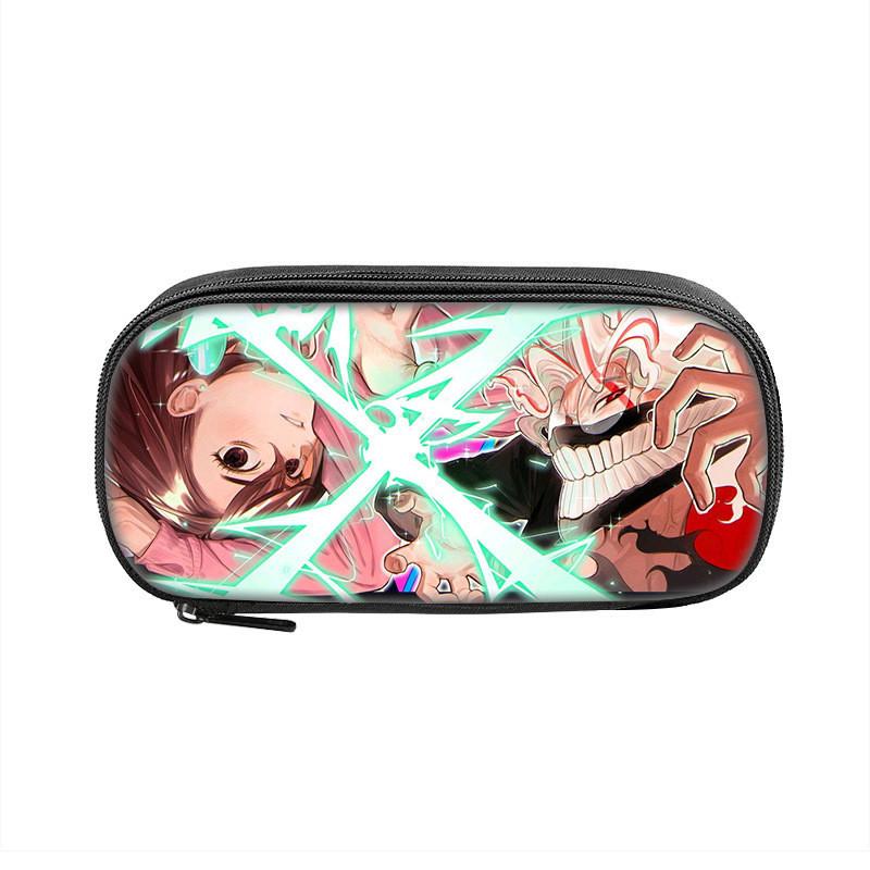 Dandadan Pencil Case With Polyester Material For Students And Kids