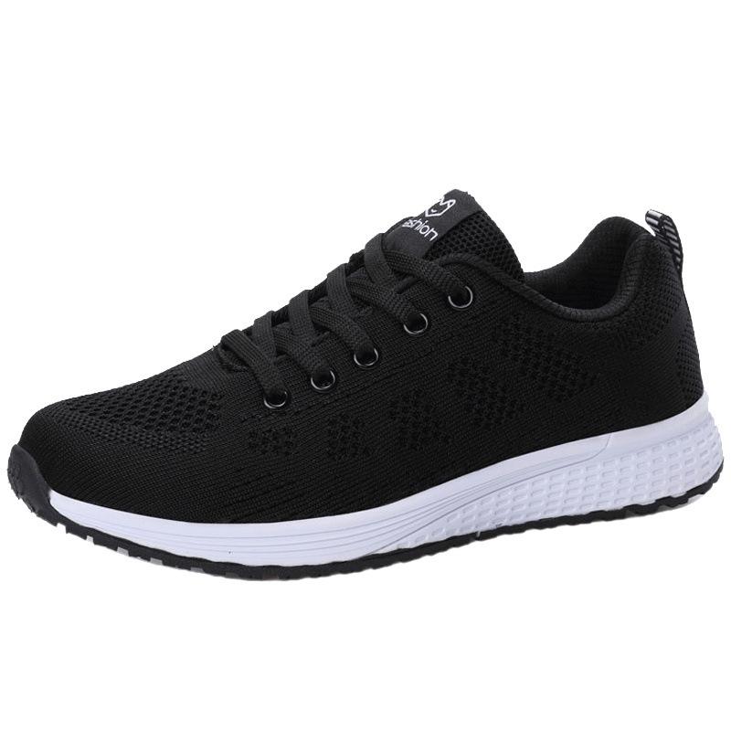 Spring sports shoes running shoes mesh breathable lightweight travel shoes student soft-soled casual shoes