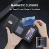 Men Magsafe Card Holder Unisex PU Leather Magnetic Cardholder Card Bag Wallet for Apple for Phone 16 15 14 13 12 Pro Max Mini