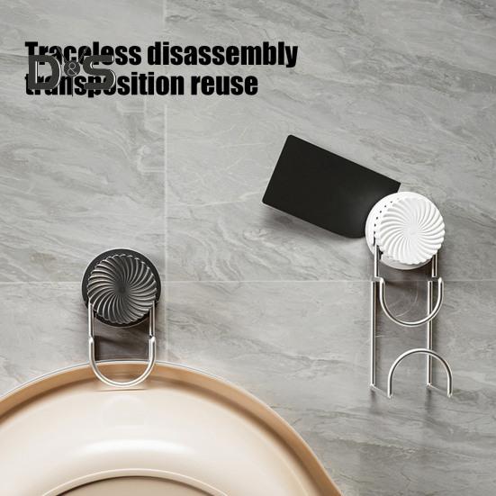 1/2 stk Sugekoppkroker Robust konstruksjon Enkel installasjon Veggfeste Baderomsdusjkroker Bassengoppbevaringsstativer