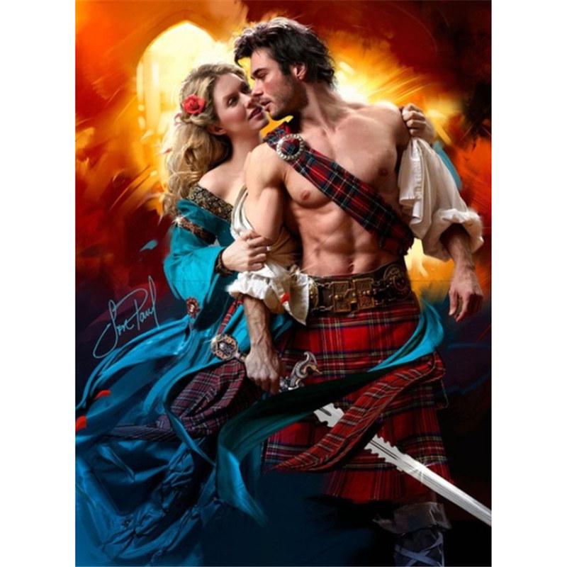 DIY 5D Diamond Painting Romantic Love Diamond Mosaic Cross Stitch Kits Home Decoration Full Round Diamond Embroidery