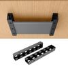 Vertical Laptop Storage Stand With AntiScratch Pad Secure Under Desk Mounting For Office And Home Use Space Efficient