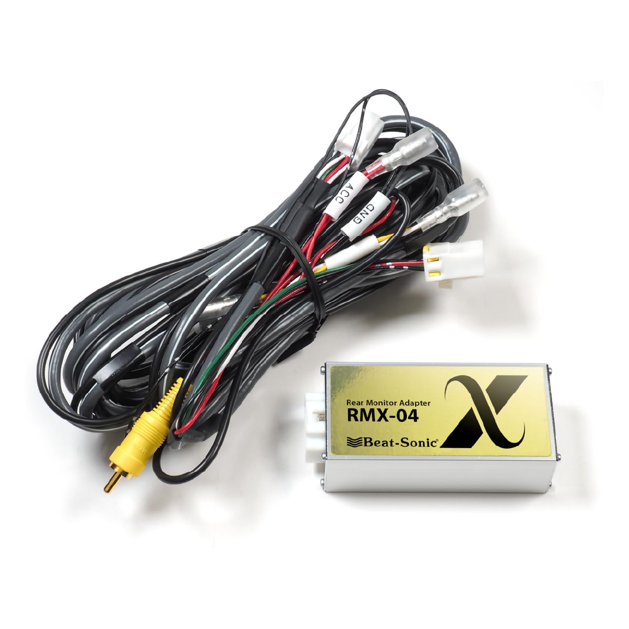 

BeatSonic Rear Monitor Adapter Toyota Dealer Option Rear Monitor Adapter for Rear Seat Display with RMX-04 (Compatible V12T-R66C/V12T-R68C) чёрный