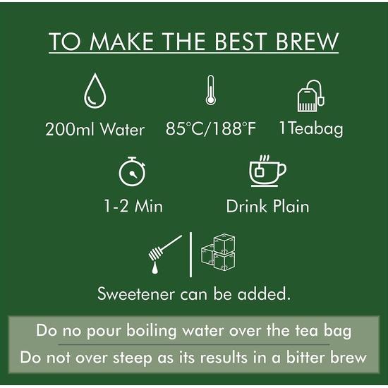 Octavius Green Teabags (Honey Lemon - 30, 30 Tea Bags)