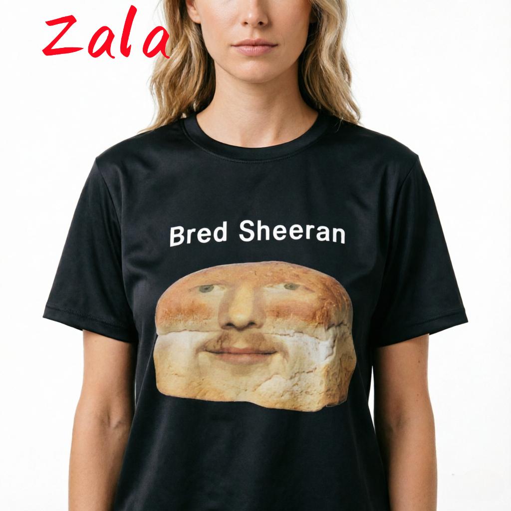 Funny Ed Sheeran Meme Printed Unisexs Tshirt Humor Creativity Casual Short Sleeve Soft Summer Top Streetwear Unisexs Clothing