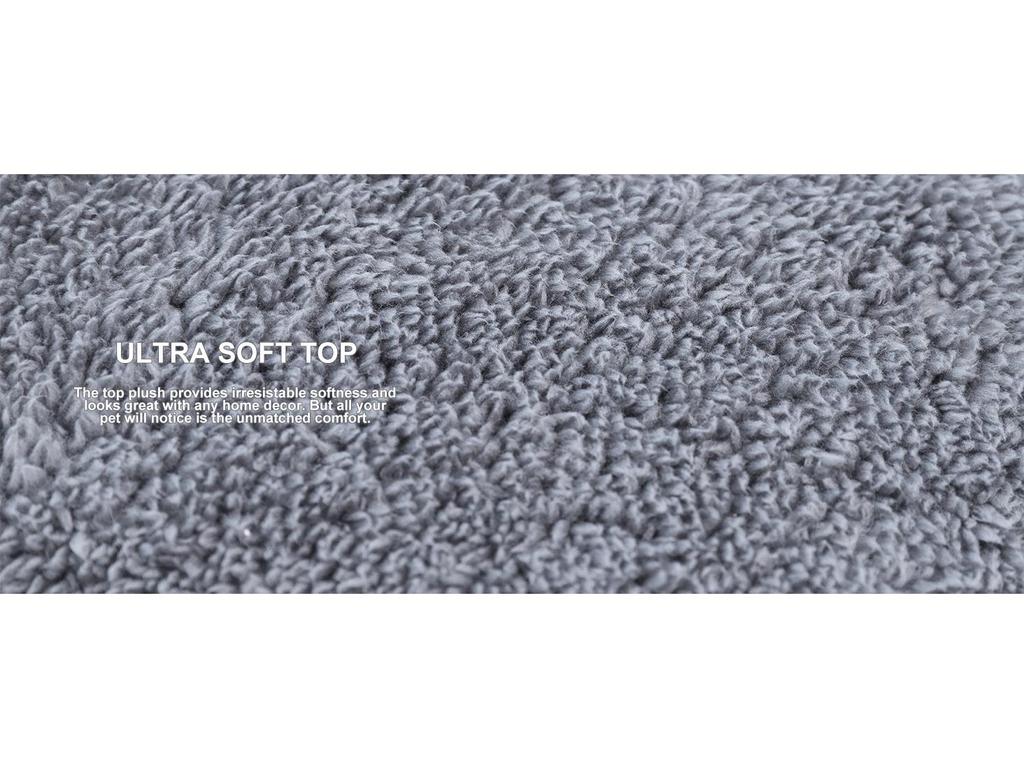 Four Seasons Removable & Washable Non-Slip Dog & Cat Bed - Bite-Resistant, Scratch-Resistant, Velvet Pad