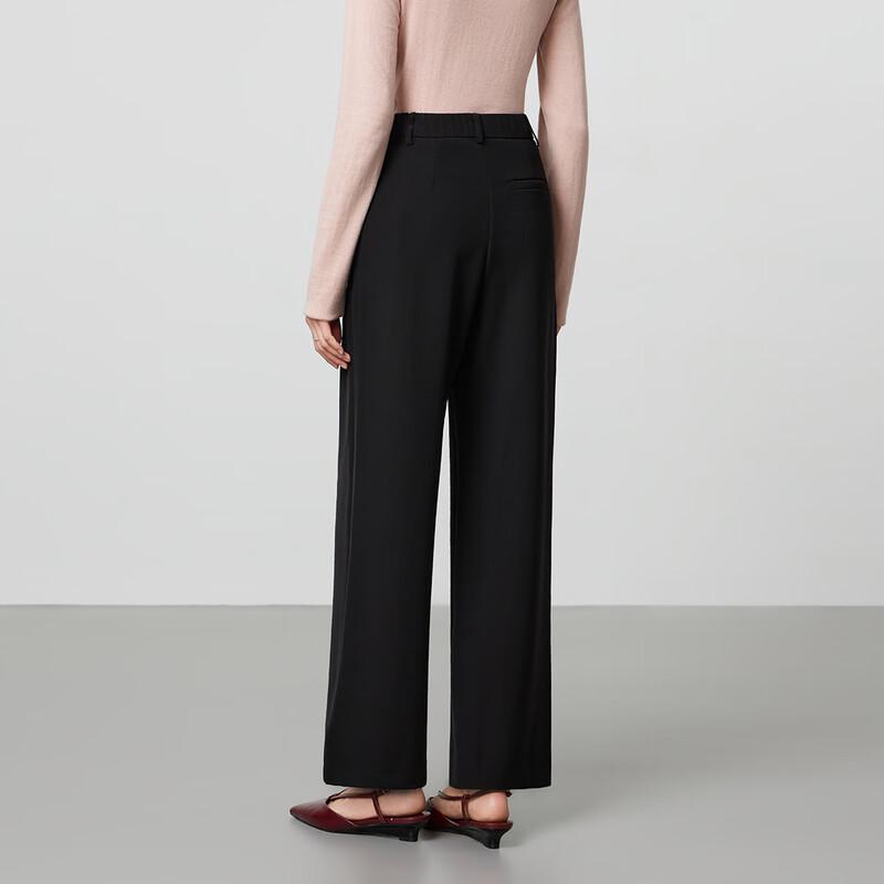 FivePlus Women's Pleated Straight Leg Trousers