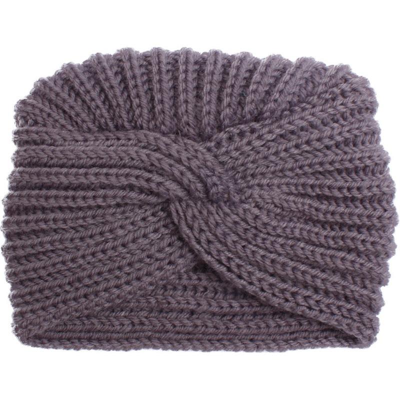 Autumn and winter new children's warm knotted wool hat, baby comfortable pullover hat, baby hat