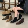But Knee High Heels Black Thin Boots Women's 2025 Autumn and Winter New Long Boots Versatile Tall Knight Thin Boots