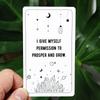 Financial Abundance Affirmation Cards Affirmation Deck To Manifest Financial Freedom & Attract Money 54 Pcs Cards 10.3*6cm