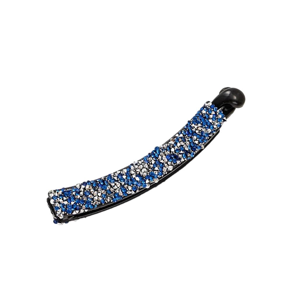 Rhinestone Beads Banana Hair Clips Vintage Fishtail Design Ponytail Holder Hair Decoration For Thick And Fine Hair