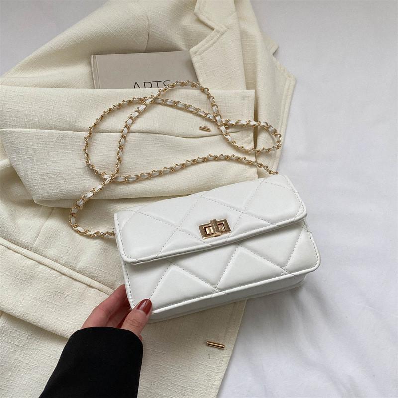Trendy Retro Casual Crossbody Bag Stylish Fall Collection Unique Design Square Bag