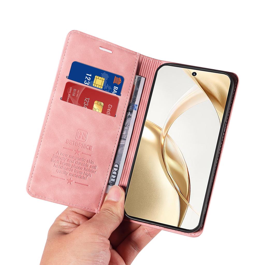 BETOPNICE 003 For Honor 200 5G Case PU Leather Folio Flip Wallet Phone Cover