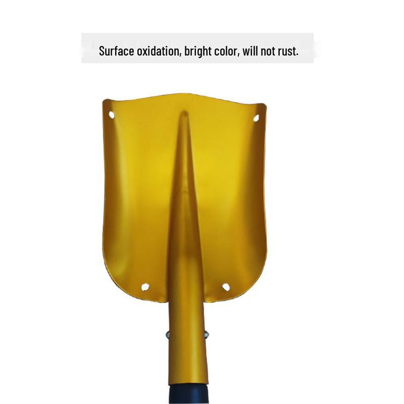 Telescopic Long Handle Aluminum Alloy Multifunctional Snow Shovel for Cars