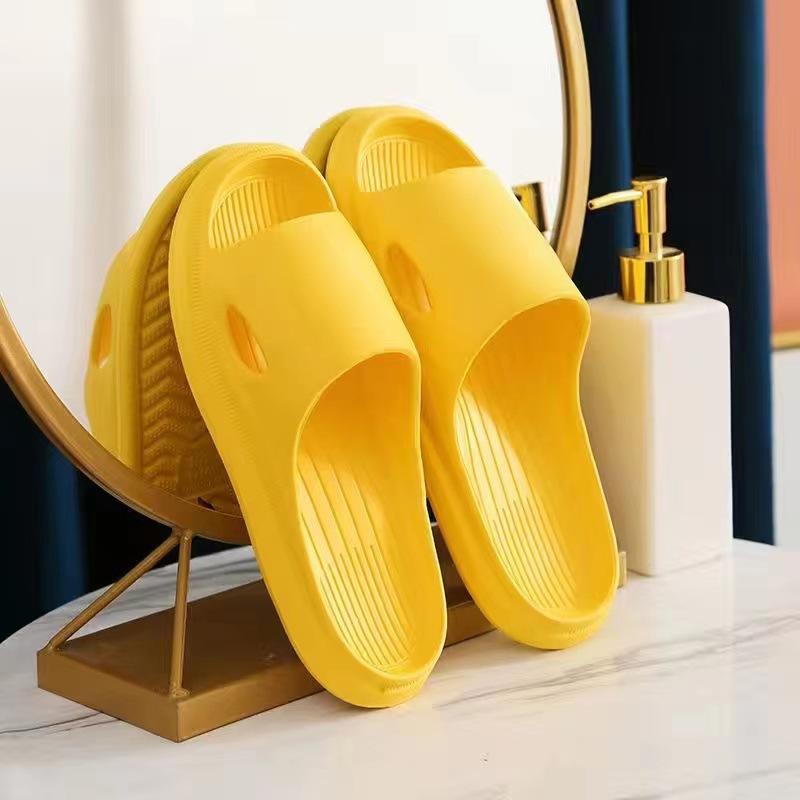 

Slippers women s home bathroom cool slippers men s indoor and outdoor non-slip bath home couple mute trend 36-37 35-36 помаранчевий