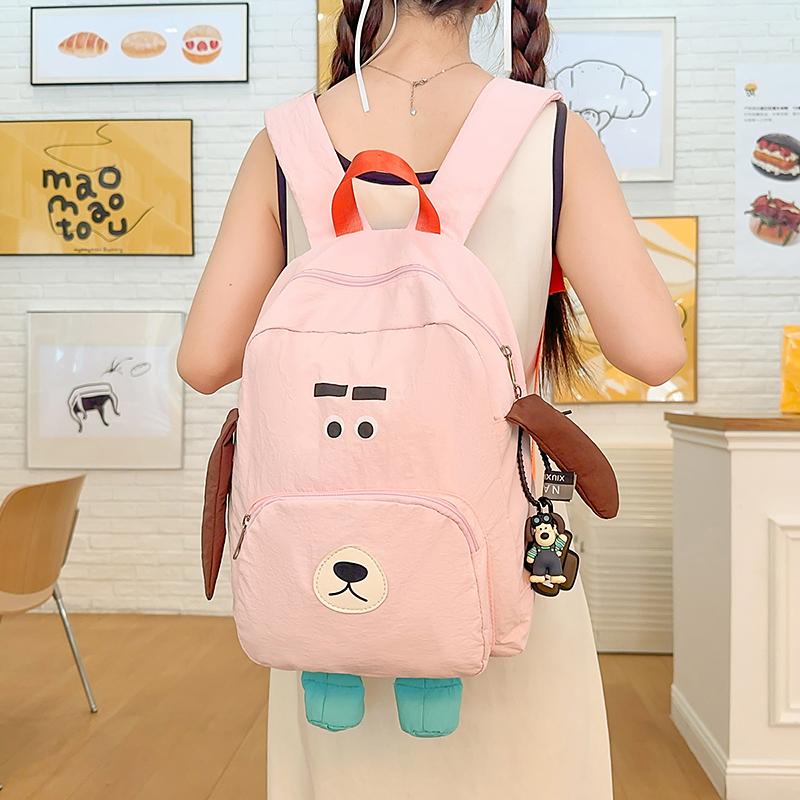 Cartoon Backpack Student Schoolbag Women's Large Capacity Backpack