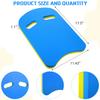 2Pcs Swimming Training Kickboard, U-Shaped Design, Summer Auxiliary Floatation Device, With Integrated Hole Handle, EVA Foam Material, Pool Accessory
