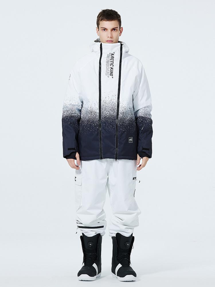 Unisex Winter Ski Suit: Windproof, Water-Repellent Jacket and Pants for Outdoor Snowboarding and Skiing.