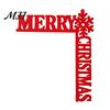 Indoor Holiday Door Sign Christmas Wooden Corner Decor, Festive Gnome/Gingerbread House/Letter Frame Sign, No Unique Gift Idea Drill Topper