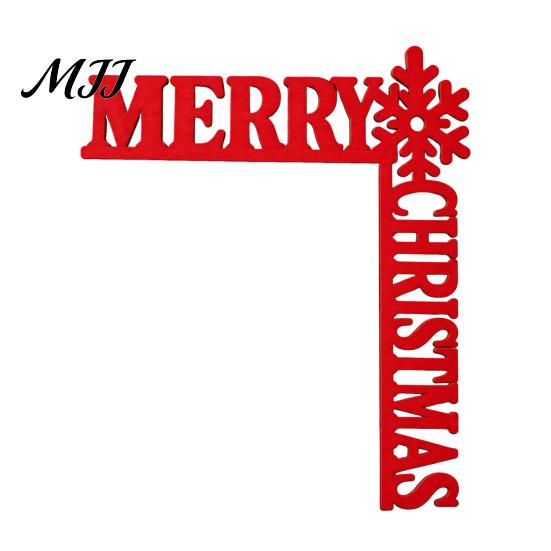 Indoor Holiday Door Sign Christmas Wooden Corner Decor, Festive Gnome/Gingerbread House/Letter Frame Sign, No Unique Gift Idea Drill Topper