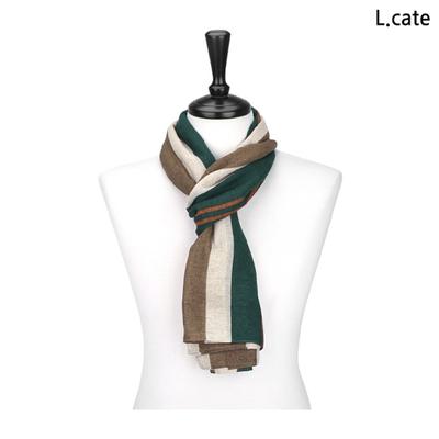 Elkate Women's Muffler LDR093 Women's Striped Lovely Fashion Scarf