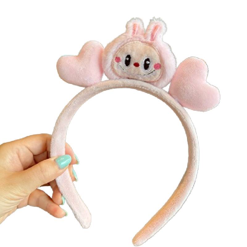 Face Wash Plush Headband Non Slip Hair Band Accessories Cartoon Gift