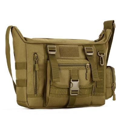 PHOENIX IKKI A4 Laptop Business PC Brown Size, 14-inch Compatible, Camouflage, Waterproof, Shockproof, Outdoor, One-Shoulder Bag, Bag, Bag,